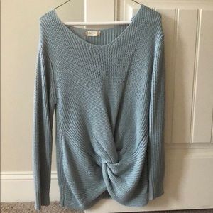 Altar’d State blue knot sweater